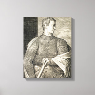Gaius Caesar "Caligula" (ANZEIGE 12-41) Kaiser von Leinwanddruck