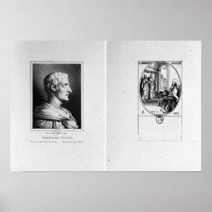 Gaius Cornelius Tacitus, eingraviert von Julien Poster