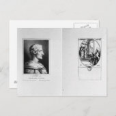 Gaius Cornelius Tacitus graviert von Julien Postkarte (Vorne/Hinten)