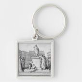 Gaius Gracchus, das vor seinem Vater weint Schlüsselanhänger (Vorne)