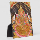 GAJA LAKSHMI INTRICATE TANJORE MALERIERUNG {SÜDIND FOTOPLATTE (Seite)