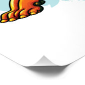 Gajasinha – Mythical Guardian of Strength Poster (Ecke)