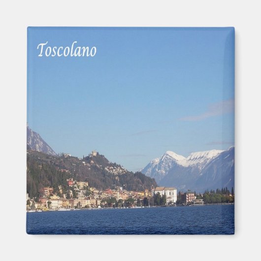 GAL003 TOSCOLANO, Gardasee, Italien, Kühlschrank Magnet (Vorne)