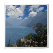 GAL012 BELLAGIO, Comer See, Italien, Fliese (Vorderseite)