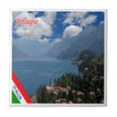 GAL017 BELLAGIO, Comer See, Italien, Fliese (Vorderseite)