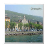 GAL019 BRENZONE, Gardasee, Italien Fliese (Vorderseite)