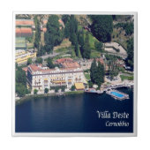 GAL025 CERNOBBIO, Comer See, Italien, Fliese (Vorderseite)