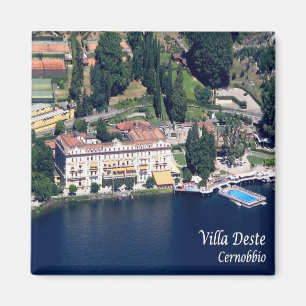 GAL025 CERNOBBIO, Comer See, Italien, Kühlschrank Magnet