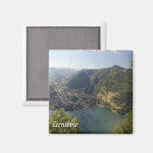 GAL028 CERNOBBIO, Comer See, Italien, Kühlschrank Magnet (Vorderseite/Rückseite)