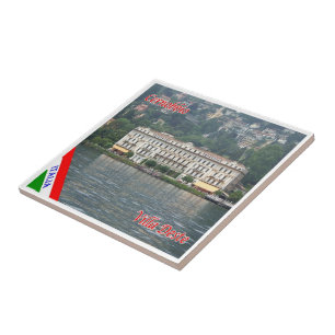 GAL031 CERNOBBIO, Comer See Italien, Fliese