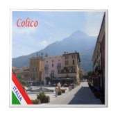 GAL033 COLICO, Lecco-See, Italien, Fliese (Vorderseite)