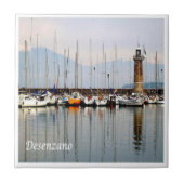 GAL036 DESENZANO, Gardasee, Italien Fliese (Vorderseite)