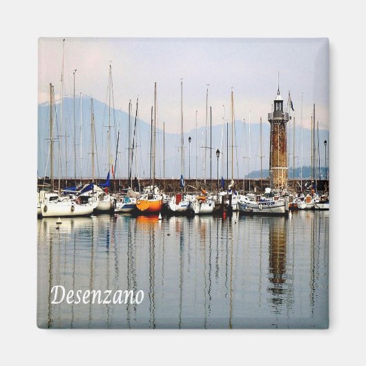 GAL036 DESENZANO, Gardasee, Italien, Kühlschrank Magnet (Vorne)