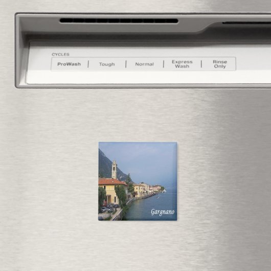 GAL041 GARGNANO Gardasee, Italien, Kühlschrank Magnet (In Situ (Geschirrspüler))
