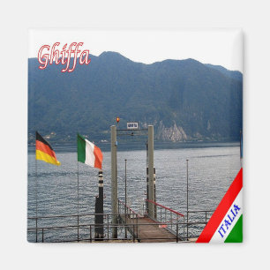GAL042 GHIFFA, Lago Maggiore, Italien, Kühlschrank Magnet