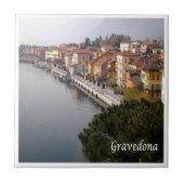 GAL044 GRAVEDONA, Comer See, Italien, Fliese (Vorderseite)