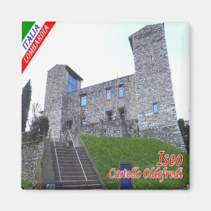 GAL047 ISEO, Burg Oldofredi, Kühlschrank Magnet