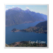 GAL063 LAKE COMO, Luft View, Italien, Fliese (Vorderseite)