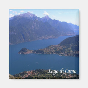 GAL063 LAKE COMO, Luft View, Italien, Kühlschrank Magnet