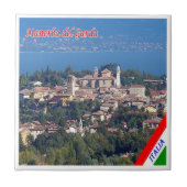 GAL087 MANERBA del GARDA, Italien, Fliese (Vorderseite)