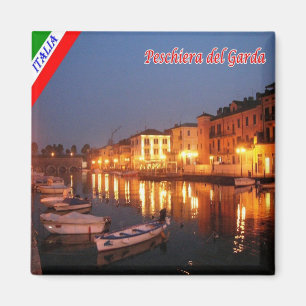 GAL094 PESCHIERA del GARDA, Italien, Kühlschrank Magnet