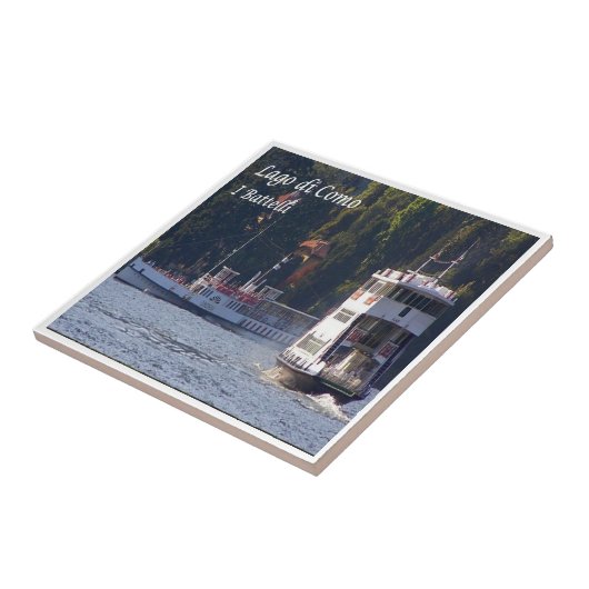 GAL100 LAKE COMO, Boote, Italien, Fliese (Seite)