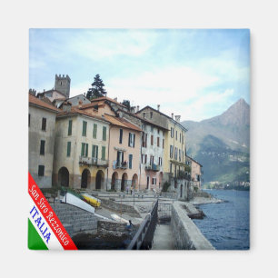 GAL105 SAN SIRO, REZZANICO, Comer See, Kühlschrank Magnet