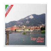 GAL107 SARNICO, Lake Iseo, Italien, Kühlschrank Fliese (Vorderseite)