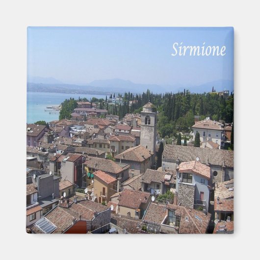 GAL110 SIRMIONE, Gardasee, Italien, Kühlschrank Magnet (Vorne)