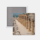 GAL113 SIRMIONE Höhlen von Catullo, Italien, Kühls Magnet (Vorderseite/Rückseite)