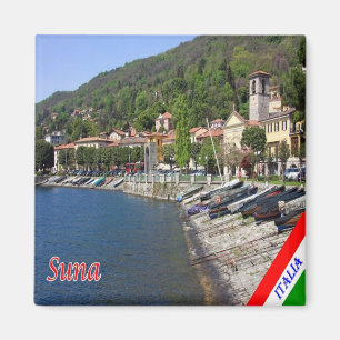 GAL116 SUNA, Lago Maggiore, Italien, Kühlschrank Magnet