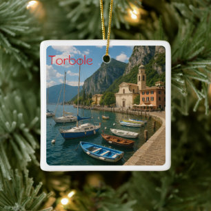 GAL120 TORBOLE, Gardasee, Italien, Keramikornament