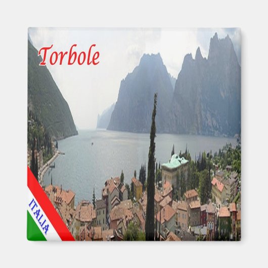 GAL120 TORBOLE, Gardasee, Italien, Kühlschrank Magnet (Vorne)