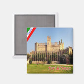 GAL121 TORRI del BENACO Gardasee Italien, Kühlschr Magnet (Vorderseite/Rückseite)