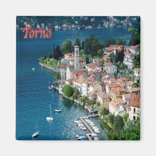GAL123 TORNO, Comer See, Italien, Kühlschrank Magnet