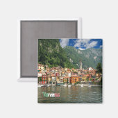 GAL132 VARENNA, Comer See, Italien, Kühlschrank Magnet (Vorderseite/Rückseite)