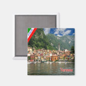 GAL133 VARENNA - Comer See - Italien - Kühlschrank Magnet (Vorderseite/Rückseite)