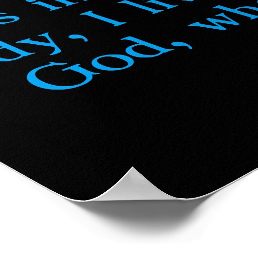 Gal 2:20 Schöner Regenbogen-bunter Sperling Poster (Ecke)