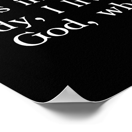 Gal 2:20 Wölfe mit Blick auf den Vollmond. Poster (Ecke)