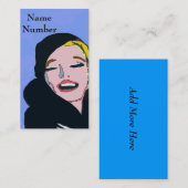 Gal Business Card Art Visitenkarte (Vorne/Hinten)