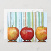 Gala Apples Postkarte (Vorne/Hinten)