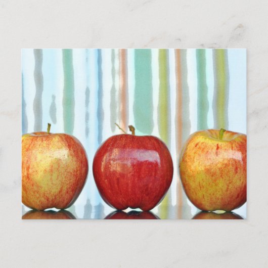 Gala Apples Postkarte (Vorderseite)