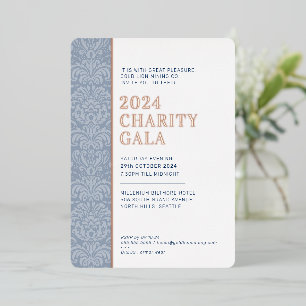 GALA BALL Modernes, elegantes Veranstaltungsschiff Folieneinladung