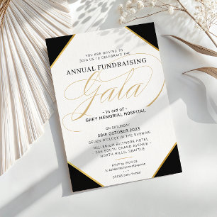 GALA BALL - RUNDGALA-BALL-Krawatte Einladung