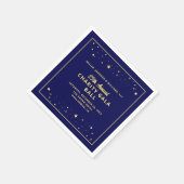 Gala Ball Stille Auktion Elegante Serviette (Ecke)