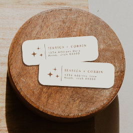 GALA Bohemisch Terracotta Celestial Rücksendeadres