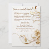 Gala Event Einladung Design (Vorderseite)