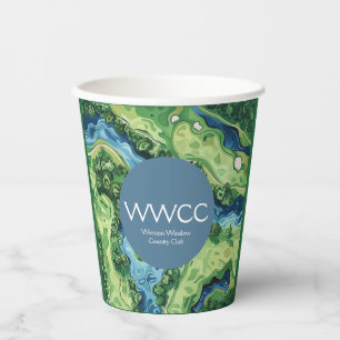 Gala Golf Party Paper Cup Pappbecher