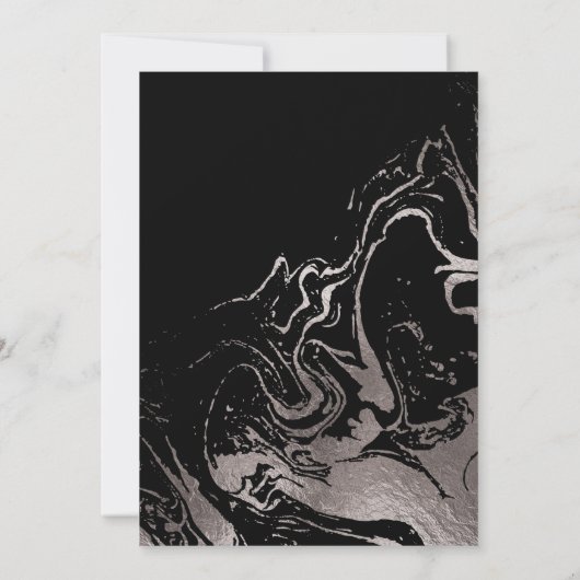 Gala--Karte Einladung (Rückseite)