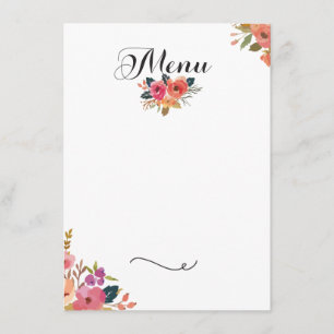 Gala-Menü Einladung